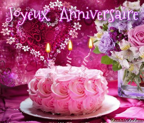 joyeux anniversaire gif femme|259 Free GIFs of Joyeux Anniversaire Femme